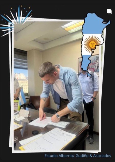 New Argentine citizenship, signed and sealed