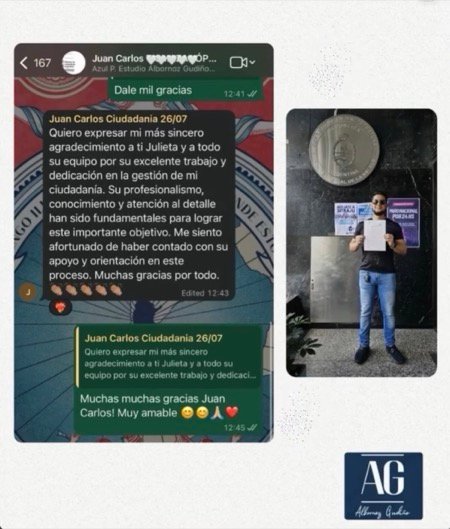 Juan Carlos — Argentine citizen