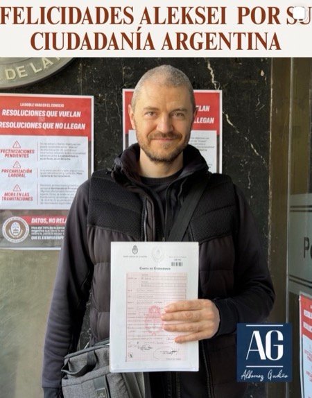 Aleksei — Argentine citizen